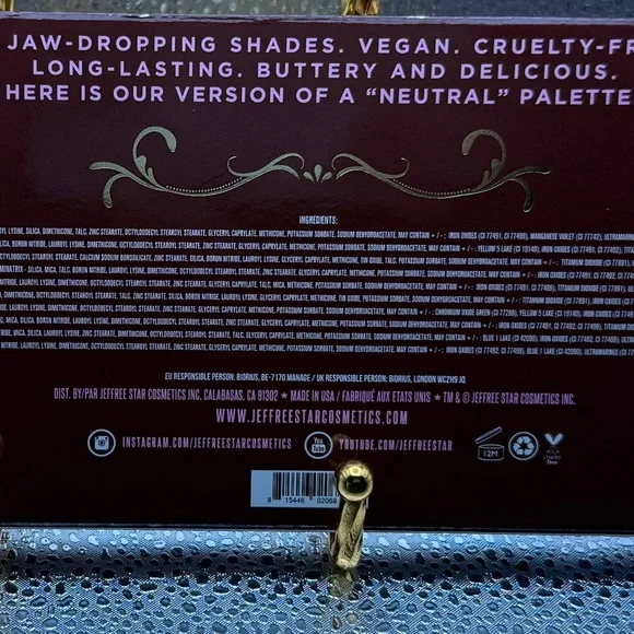 Jeffree Star Cosmetics Androgyny Palette NEW